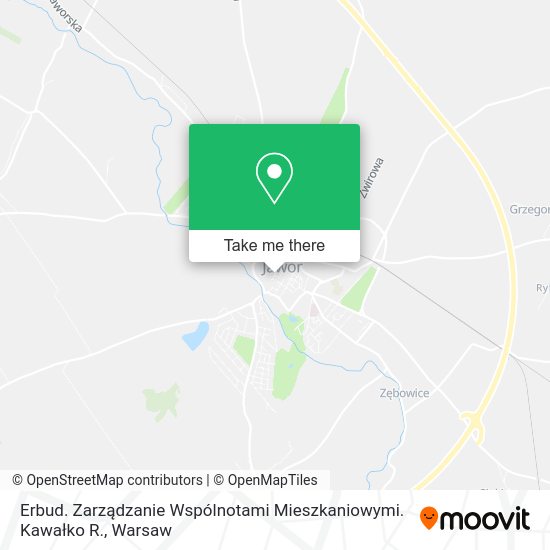 Erbud. Zarządzanie Wspólnotami Mieszkaniowymi. Kawałko R. map