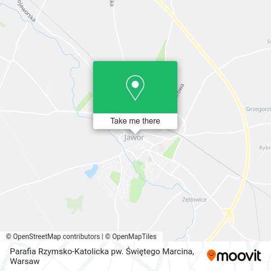 Parafia Rzymsko-Katolicka pw. Świętego Marcina map