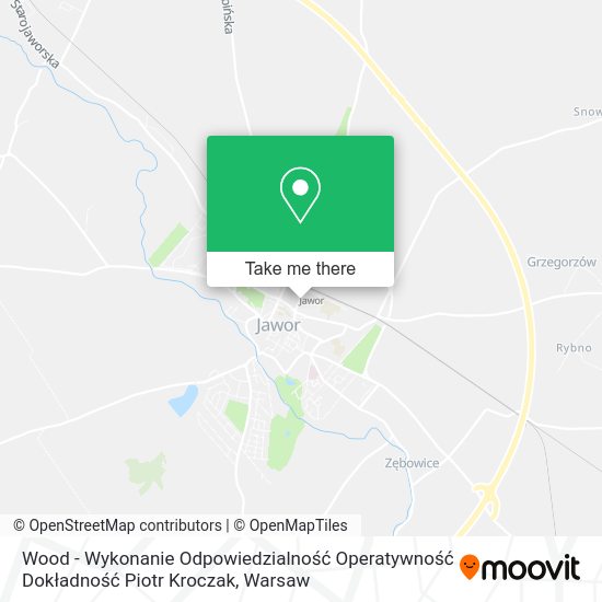 Wood - Wykonanie Odpowiedzialność Operatywność Dokładność Piotr Kroczak map