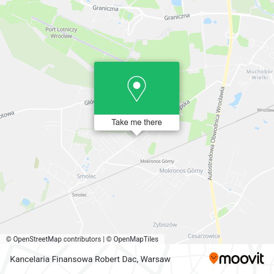 Карта Kancelaria Finansowa Robert Dac