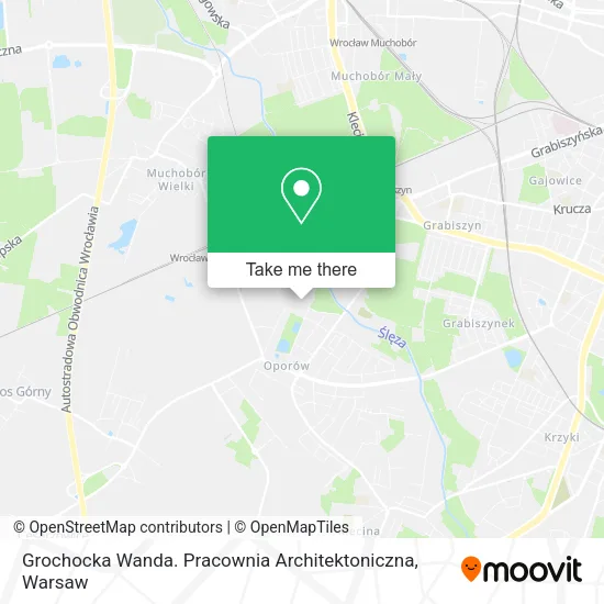 Grochocka Wanda. Pracownia Architektoniczna map