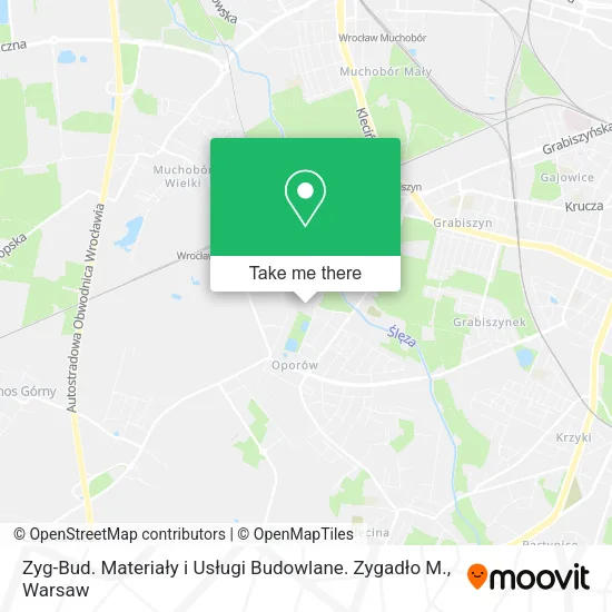Zyg-Bud. Materiały i Usługi Budowlane. Zygadło M. map