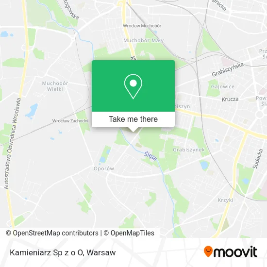 Карта Kamieniarz Sp z o O