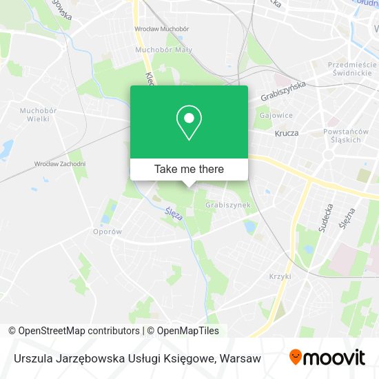 Urszula Jarzębowska Usługi Księgowe map