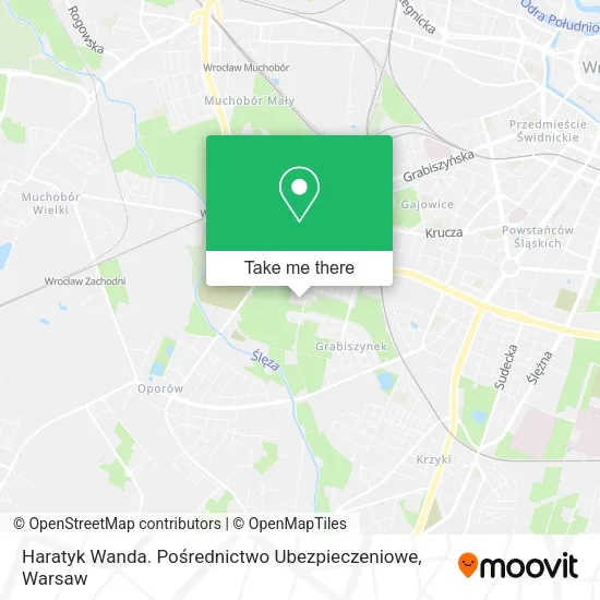 Карта Haratyk Wanda. Pośrednictwo Ubezpieczeniowe