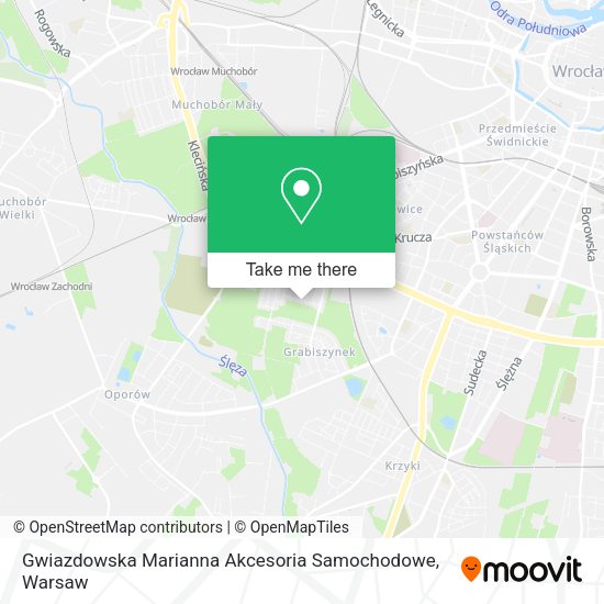 Gwiazdowska Marianna Akcesoria Samochodowe map