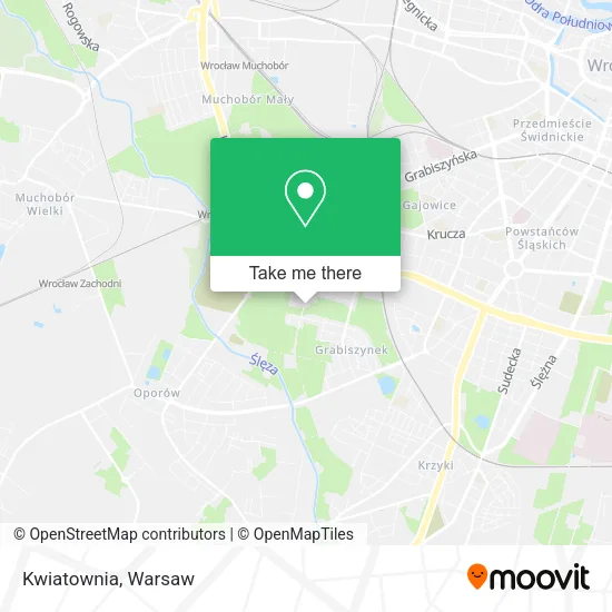 Карта Kwiatownia