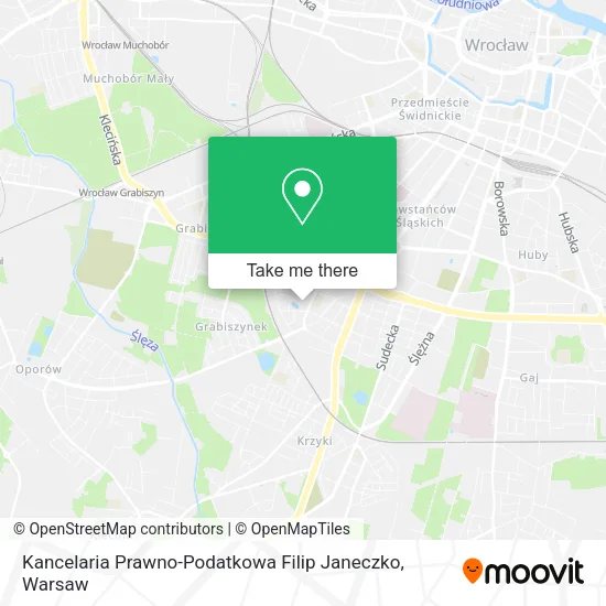 Kancelaria Prawno-Podatkowa Filip Janeczko map