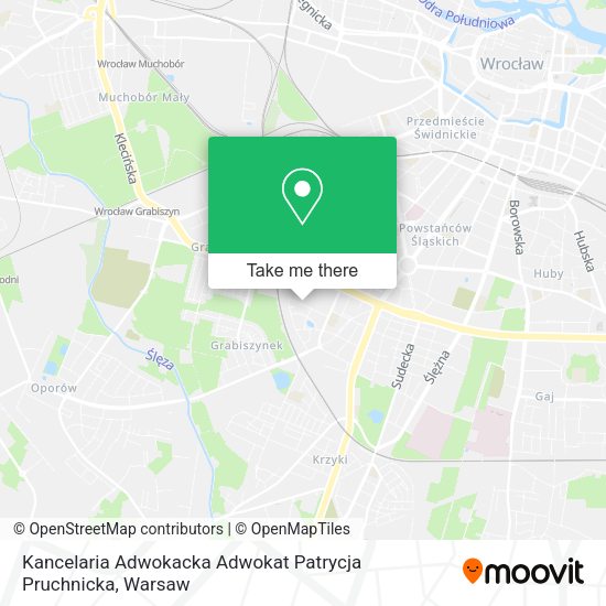 Kancelaria Adwokacka Adwokat Patrycja Pruchnicka map