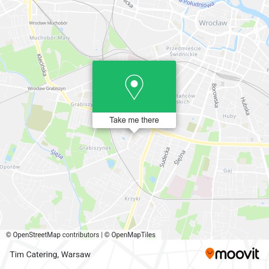 Tim Catering map