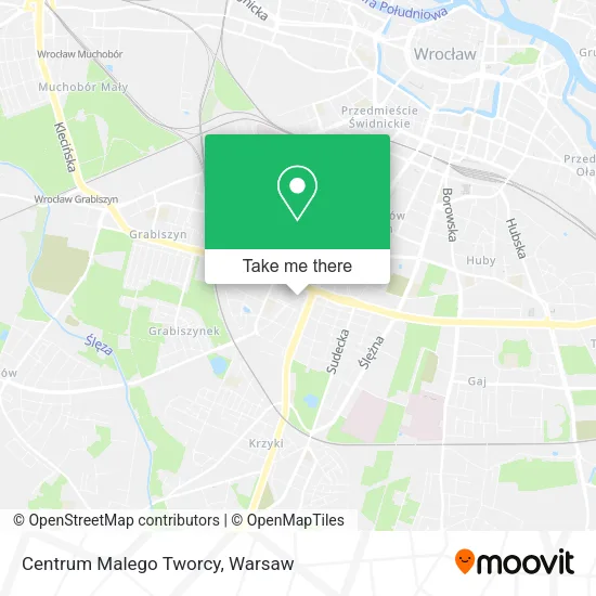 Карта Centrum Malego Tworcy