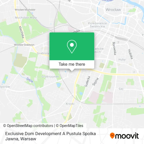 Карта Exclusive Dom Development A Pustula Spolka Jawna