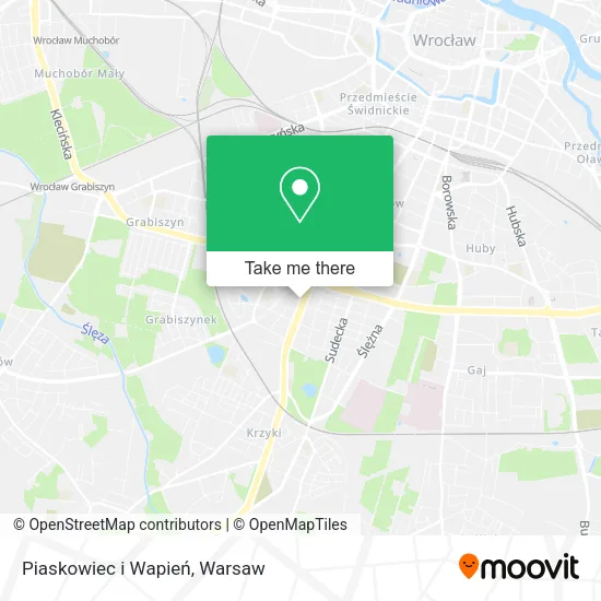 Карта Piaskowiec i Wapień