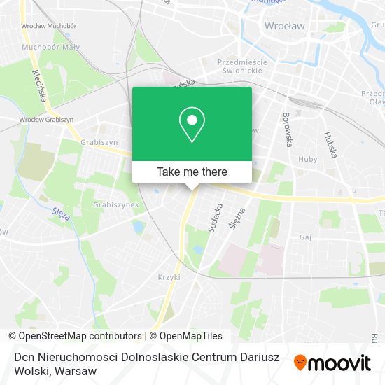 Dcn Nieruchomosci Dolnoslaskie Centrum Dariusz Wolski map