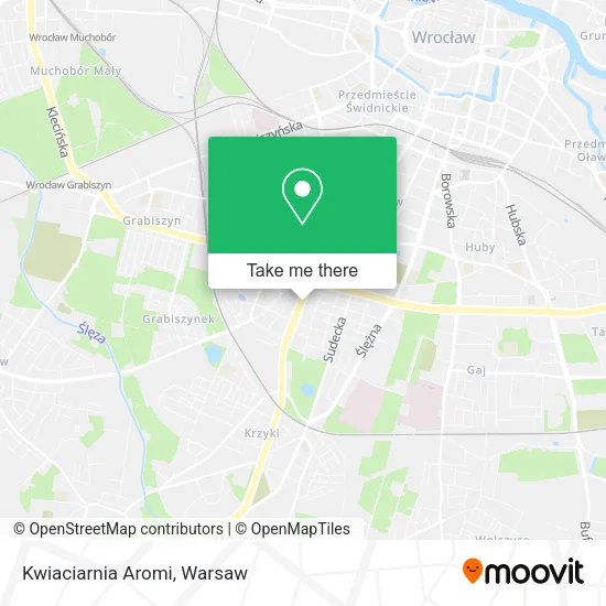 Карта Kwiaciarnia Aromi