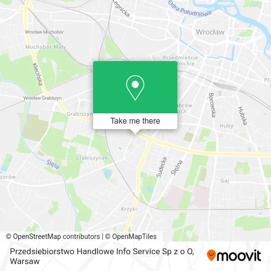 Карта Przedsiebiorstwo Handlowe Info Service Sp z o O