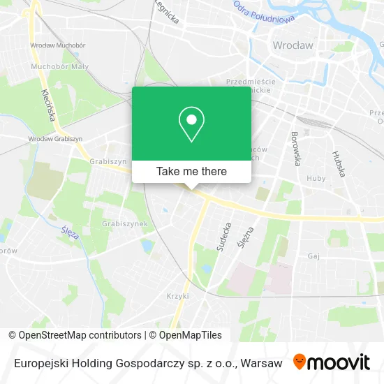 Карта Europejski Holding Gospodarczy sp. z o.o.