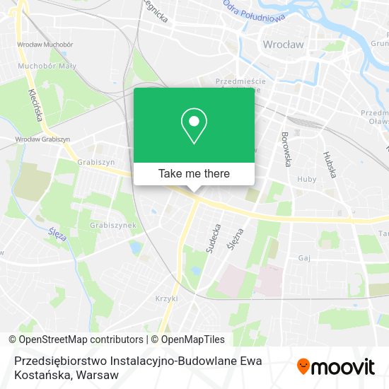 Przedsiębiorstwo Instalacyjno-Budowlane Ewa Kostańska map