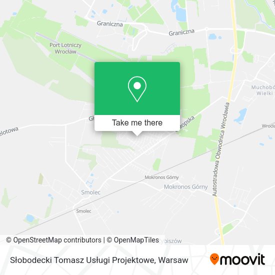 Słobodecki Tomasz Usługi Projektowe map