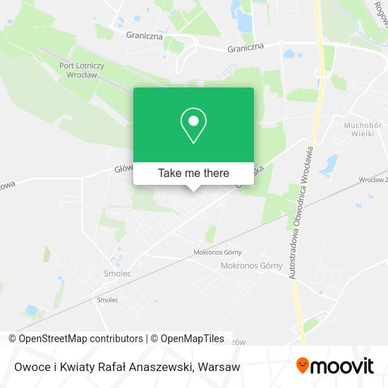 Owoce i Kwiaty Rafał Anaszewski map