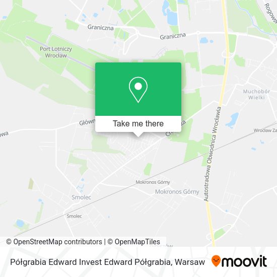 Półgrabia Edward Invest Edward Półgrabia map