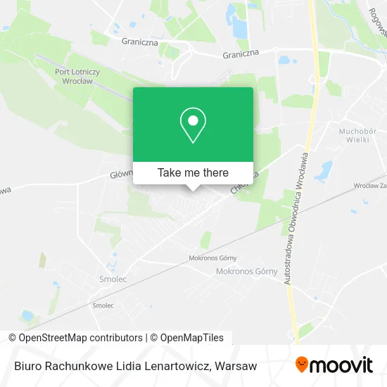 Карта Biuro Rachunkowe Lidia Lenartowicz