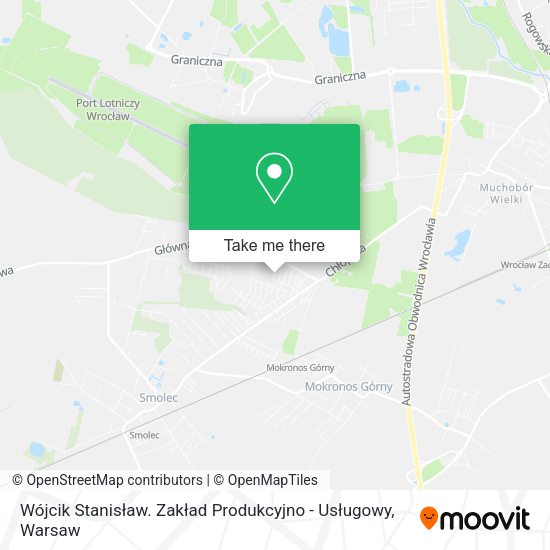 Wójcik Stanisław. Zakład Produkcyjno - Usługowy map