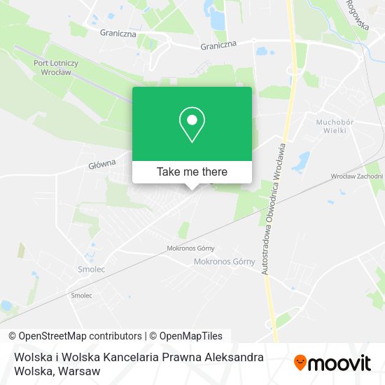 Wolska i Wolska Kancelaria Prawna Aleksandra Wolska map