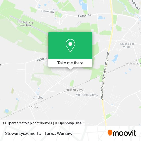 Stowarzyszenie Tu i Teraz map