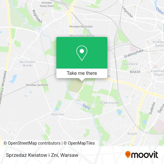 Sprzedaz Kwiatow i Zni map