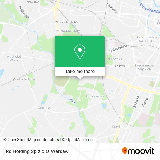 Карта Rs Holding Sp z o O