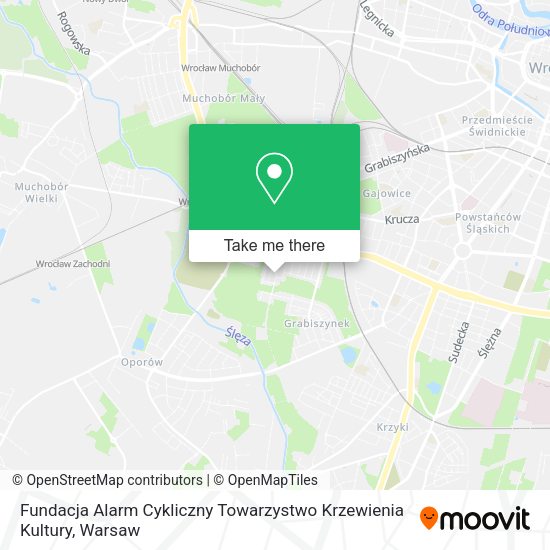 Fundacja Alarm Cykliczny Towarzystwo Krzewienia Kultury map