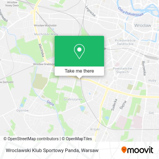 Wroclawski Klub Sportowy Panda map