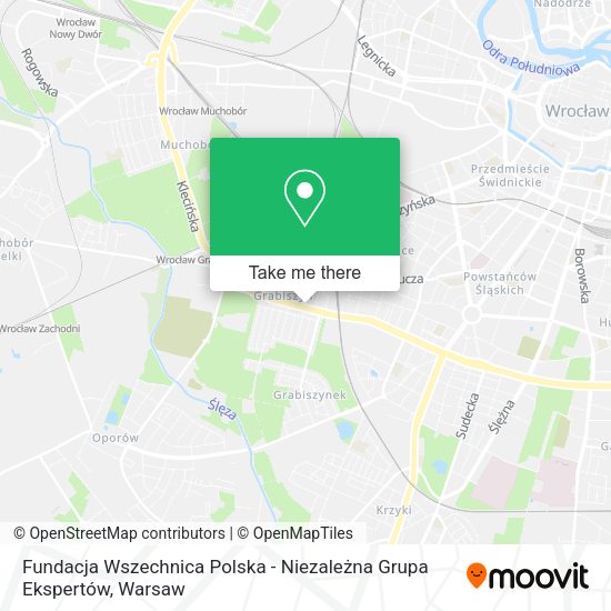 Fundacja Wszechnica Polska - Niezależna Grupa Ekspertów map