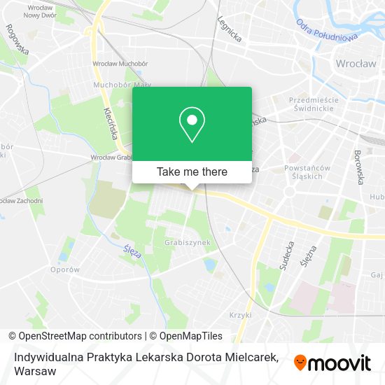 Indywidualna Praktyka Lekarska Dorota Mielcarek map