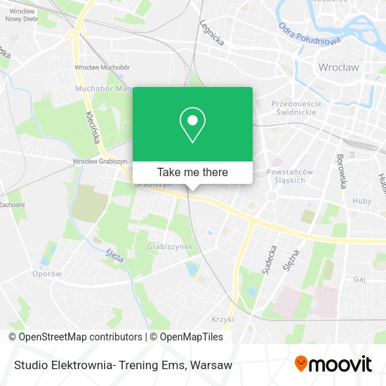 Studio Elektrownia- Trening Ems map