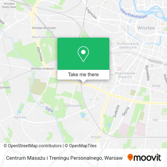 Centrum Masażu i Treningu Personalnego map