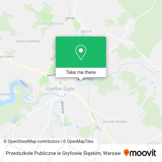 Przedszkole Publiczne w Gryfowie Śląskim map