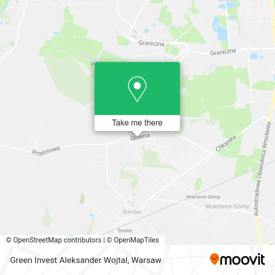 Карта Green Invest Aleksander Wojtal