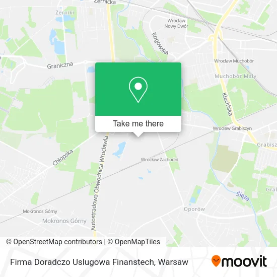 Карта Firma Doradczo Uslugowa Finanstech