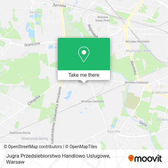 Карта Jugra Przedsiebiorstwo Handlowo Uslugowe