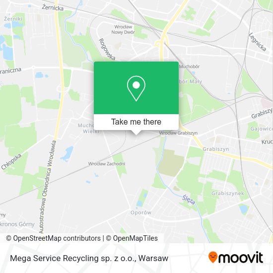 Mega Service Recycling sp. z o.o. map