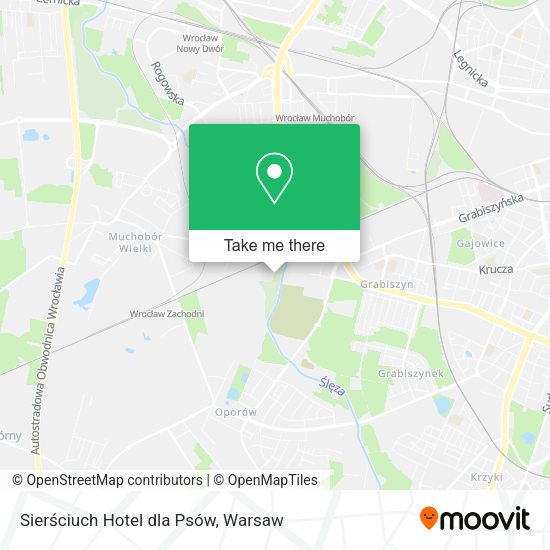 Sierściuch Hotel dla Psów map