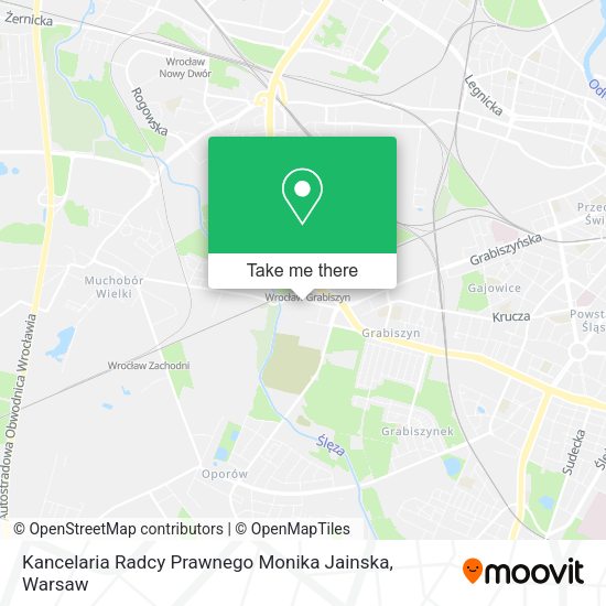 Kancelaria Radcy Prawnego Monika Jainska map