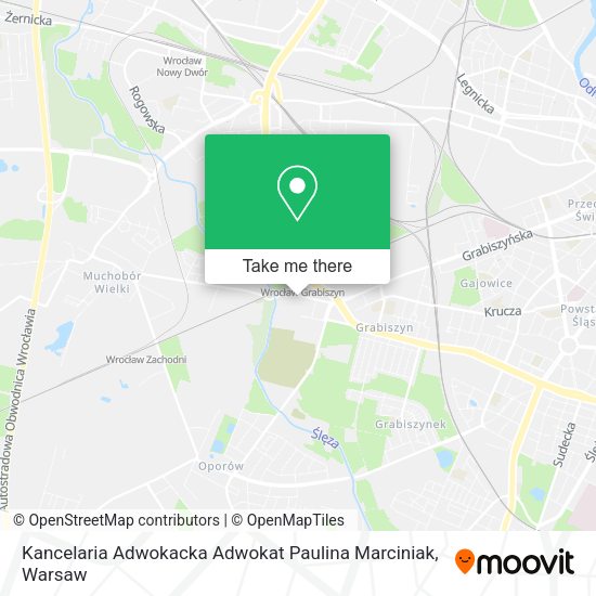 Kancelaria Adwokacka Adwokat Paulina Marciniak map