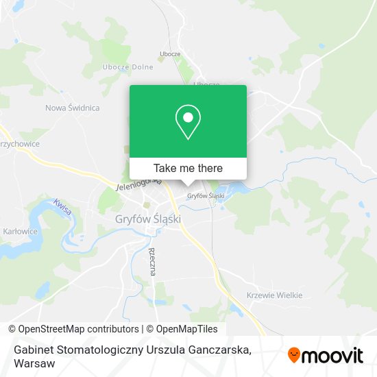 Gabinet Stomatologiczny Urszula Ganczarska map