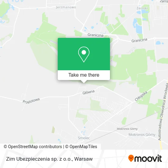 Карта Zim Ubezpieczenia sp. z o.o.