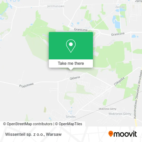 Карта Wissenteil sp. z o.o.