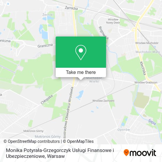 Monika Potyrała-Grzegorczyk Usługi Finansowe i Ubezpieczeniowe map