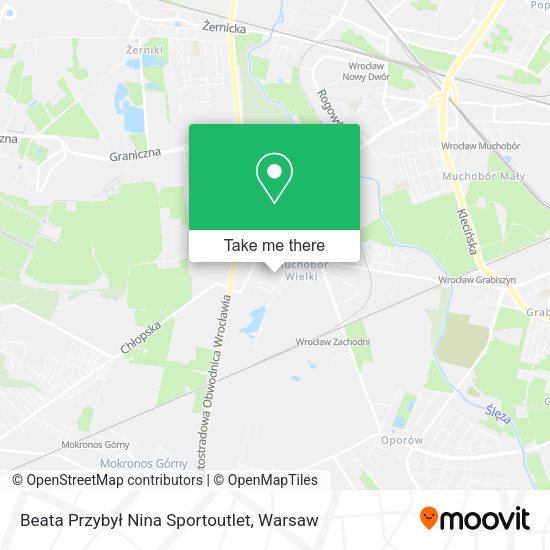 Beata Przybył Nina Sportoutlet map